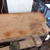 Occasion : Dossier banquette arrière beige en cuir pour Jeep Cherokee XJ