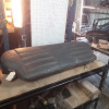 Occasion : Assise banquette arrière grise en cuir pour Jeep Cherokee XJ