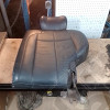 Occasion : Dossier 1/3 banquette arrière gris/noir en cuir + appui tête pour Jeep Grand Cherokee WJ, WG