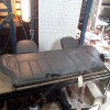 Occasion : Dossier banquette arrière gris en cuir + appuis tête pour Jeep Cherokee XJ