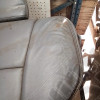 Occasion : Dossier banquette arrière gris en cuir + appuis tête pour Jeep Cherokee XJ