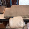 Occasion : Dossier 2/3 banquette arrière beige en cuir + appui tête pour Jeep Grand Cherokee WJ, WG