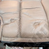 Occasion : Dossier 2/3 banquette arrière beige en cuir + appui tête pour Jeep Grand Cherokee WJ, WG