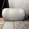 Occasion : Dossier 1/3 banquette arrière gris en alcantara/cuir + appui tête pour Jeep Grand Cherokee WJ, WG