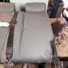 Occasion : Dossier 2/3 banquette arrière gris en alcantara/cuir + appui tête pour Jeep Grand Cherokee WJ, WG
