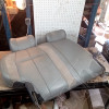 Occasion : Dossier 2/3 banquette arrière gris en alcantara/cuir + appui tête pour Jeep Grand Cherokee WJ, WG
