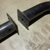 Occasion : Marche pieds tubulaire noir sans boulonnerie 2 portes pour Jeep Cherokee XJ