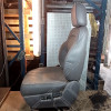 Occasion : Siège conducteur gris en cuir (sans son socle) + appui tête pour Jeep Grand Cherokee ZJ, ZG