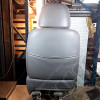 Occasion : Siège conducteur gris en cuir (sans son socle) + appui tête pour Jeep Grand Cherokee ZJ, ZG