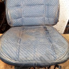 Occasion : Siège conducteur bleu en tissu (sans son socle) + appui tête pour Jeep Cherokee XJ