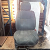 Occasion : Siège passager gris/noir en tissu/cuir (sans son socle) + appui tête pour Jeep Cherokee XJ