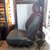 Occasion : Siège passager gris/noir en tissu/cuir (sans son socle) + appui tête pour Jeep Cherokee XJ