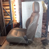 Occasion : Siège passager chocolat en cuir (sans son socle) + appui tête pour Jeep Grand Cherokee ZJ, ZG