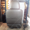 Occasion : Siège passager chocolat en cuir (sans son socle) + appui tête pour Jeep Grand Cherokee ZJ, ZG