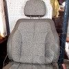 Occasion : Siège passager gris en tissu/cuir (sans son socle) pour Jeep Cherokee XJ