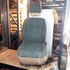 Occasion : Siège passager version Sahara marron/vert en tissu pour Jeep Wrangler TJ