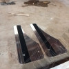 Occasion : Kit de plateaux de marche pied en aluminium avec bande anti dérapante + kit de bavettes pour Jeep divers
