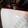 Occasion : Capot moteur blanc pour Jeep Grand Cherokee ZJ, ZG