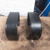 Occasion : Kit de 2 bumpenettes arrière noires pour Jeep CJ5, CJ6, CJ7, CJ8, YJ
