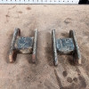 Occasion : 2 jumelles avant renforcées largueur : 6,5 cm / entraxe : 11,5 cm pour Jeep CJ5, CJ7, CJ8