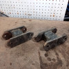 Occasion : 2 jumelles avant renforcées largueur : 6,5 cm / entraxe : 11,5 cm pour Jeep CJ5, CJ7, CJ8