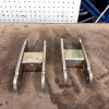 Occasion : 2 jumelles avant renforcées largueur : 6,5 cm / entraxe : 16cm pour Jeep CJ5, CJ7, CJ8