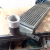 Occasion : Radiateur d'air turbo pour 2.8L CRD (choc) pour Jeep Wrangler JK