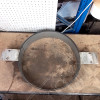 Occasion : Buse d'air en acier (faite maison) / diamètre : 50,5 cm / hauteur : 12 cm / largeur fixation : 77 cm pour Jeep divers