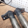 Occasion : Kit de 2 barres d'arceaux de baie de pare brise (modifiées côté baie) pour Jeep Wrangler YJ