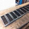 Occasion : Calandre noire et chrome (1 fente de 12cm au centre) pour Jeep Cherokee XJ