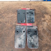 Occasion : Kit de 4 charnières de protection rouge / longueur : 17 cm pour Jeep CJ5, CJ7, CJ8, YJ