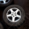 Occasion : Lot de 5 roues d'origine 245/65R17 (4 michelin et 1 goodyear) pour Jeep Grand Cherokee WH, WK