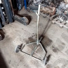 Occasion : Chariot à 3 roues pour fut de 208 Litres pour atelier mécanique