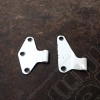 Occasion : Kit de 2 charnières blanches de porte arrière droite pour Jeep Wrangler JK