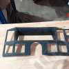Occasion : Garniture de tableau de bord noire pour Jeep Cherokee XJ