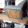 Occasion : Siège avant droit passager en cuir gris (gauche ou droit) pour Jeep CJ7, CJ8, YJ