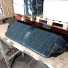 Occasion : Assise de banquette arrière en tissu/cuir noire et blanche pour Jeep Cherokee XJ