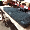 Occasion : Dossier de banquette arrière en tissu/cuir noire et blanche pour Jeep Cherokee XJ
