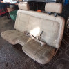 Occasion : Banquette avant en cuir/tissu crème pour Jeep Comanche MJ