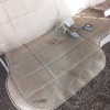 Occasion : Banquette avant en cuir/tissu crème pour Jeep Comanche MJ