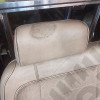 Occasion : Banquette avant en cuir/tissu crème pour Jeep Comanche MJ