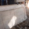Occasion : Banquette avant en cuir/tissu crème pour Jeep Comanche MJ