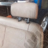 Occasion : Banquette avant en cuir/tissu crème pour Jeep Comanche MJ
