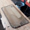 Occasion : Panneau de porte intérieur gauche en cuir marron pour Jeep CJ7, CJ8, YJ