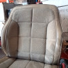 Occasion : Siège avant droit passager en tissu/cuir crème (4 portes) pour Jeep Cherokee XJ