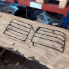 Occasion : Lot de 2 grilles de protection pour phares avant pour Jeep Grand Cherokee ZJ, ZG