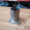 Occasion : Bride carré d'échappement (diamètre: 2,50") pour Jeep divers