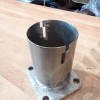 Occasion : Bride carré d'échappement (diamètre: 2,50") pour Jeep divers