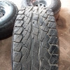 Occasion : Lot de 4 roues 33/12.50R15 (jantes chromée Triangular 5x139.7 + pneus Falken) pour Jeep FC150, CCSJ, GWSJ, SWSJ, WSJ, M715, WJT