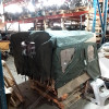 N.O.S. : Bâche capotage de remplacement sans aucune fixation (marque Kayline) couleur verte pour Jeep MB, M201